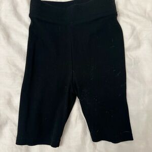 Talentless Ribbed Biker Shorts